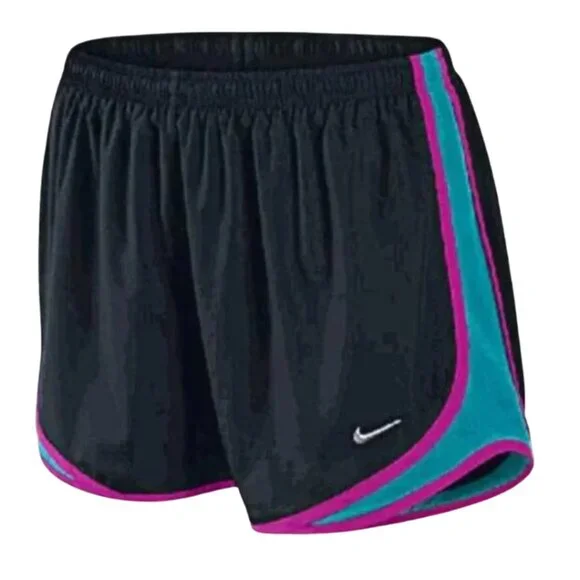 Nike Tempo Athletic Shorts โข Size X-Small โข Black/Blue/Magenta Purple - Picture 1 of 5